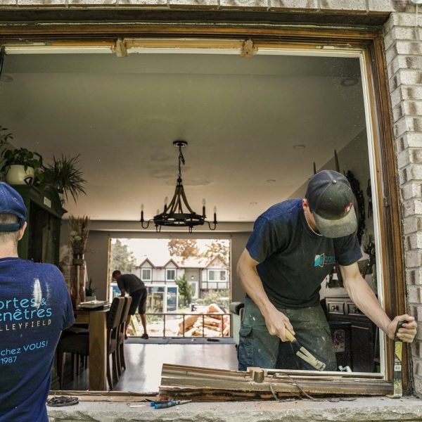 remplacement de portes et fenêtres